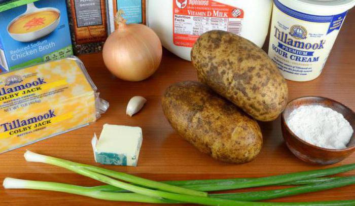 картофельная запеканка с овощами
