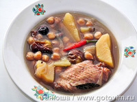 Азербайджанский мясной суп пити