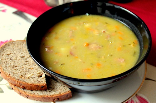 Гороховый суп из брикета