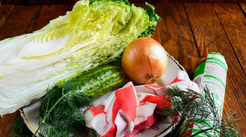 Салаты из овощей - рецепты с фото