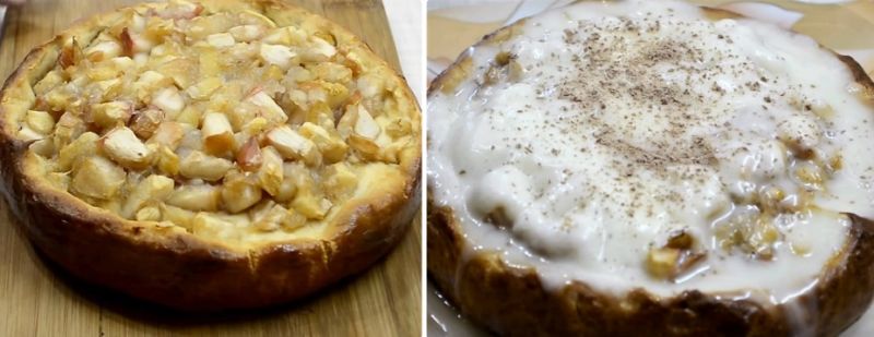 яблочный пирог в духовке рецепт