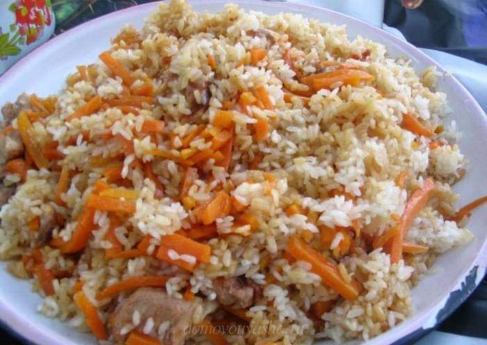 Как приготовить рис с мясом в духовке