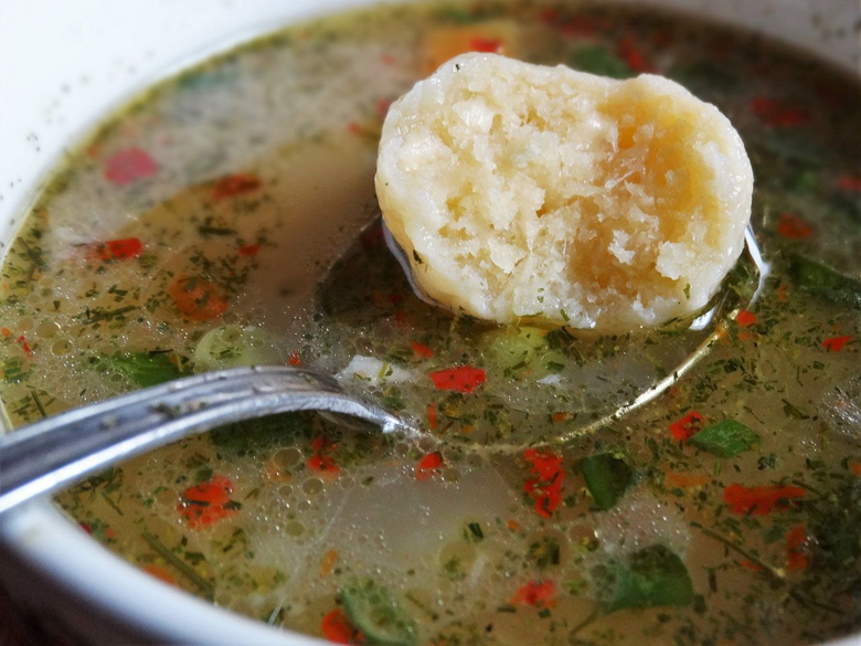 Клецки для супа классчиеский рецепт