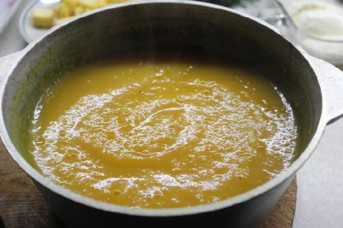 Тыквенный суп-пюре — классический рецепт с пошаговыми фото и видео + отзывы + подача