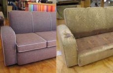 Основные этапы самостоятельного ремонта и реставрации диванов
