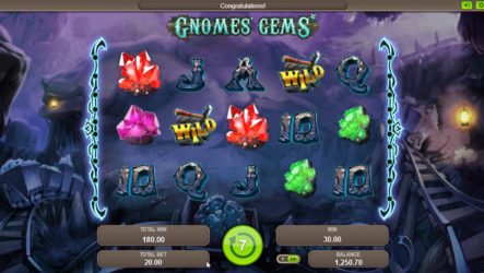 Как играть в Вулкан казино онлайн на реальные деньги на примере игры Gnomes Gems
