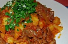 Мясо по-татарски — пошаговый рецепт с фото